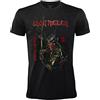 BLT DISTRIBUTION SRL T-Shirt Iron Maiden Senjutsu. Maglietta Rock Ufficiale Nera. Band Heavy Metal. Cotone. Unisex. Adulto Ragazzo.