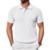 COOFANDY Polo da uomo a maniche corte, estiva, vestibilità regolare, casual, da golf
