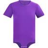 Landofgenie Body da Uomo Intero Intimo con Cotone a Maniche Corte Viola S