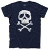 3stylershop Men's t-Shirt Skull Jolly Roger Inspired by Capitan Harlock