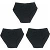 Saggio Map Set 3 o 6 Slip 5002 Modello Calibrato in Puro Cotone Jersey Elastico Infilato Uomo Taglie Forti NERO3PZ 4XL