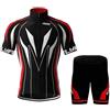FLYIFE Abbigliamento Ciclismo Set Manica Corta Tuta Ciclismo Uomo Completo Ciclismo Estivo Con Pantaloncini Imbottiti in 9D Gel Traspirante e Ad Asciugatura Rapida (TYP-4,XL)