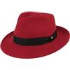 LIERYS City Cappello in Feltro Lana Uomo Donna Idrorepellente Confezionabile Fedora Bogart Estate Inverno