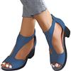 Kobilee Scarpe Estive Donna Eleganti Nere Basso Sposa Matrimonio Scarpe Basse Aperte Alto Scarpe Estive Medio con Tacco Slingback High Heels Estive Sabot Sandali Comode