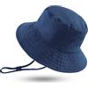 XIAOHAWANG Cappello da sole per neonati e bambini, con dinosauro, cappello alla pescatora, cappelli da spiaggia per bambini, 4-8 anni