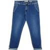 Alfio Collection Jeans Uomo Slim Fit Elasticizzati Tasca America Denim 46 48 50 52 54 56 58 60