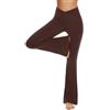 ACTINPUT Pantaloni Yoga Donna Campana Aderenti Zampa Elefante Elasticizzati Bootleg V Cross Leggins Sportivi Fared Leggings Palestra Fitness Danza Casual