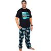 Heinz Pigiama Uomo Set Pigiami con Maglietta Pantaloni Lunghi Morbido Abbigliamento da Casa Baked Beans Regali Uomo Divertenti