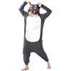 SAMGU Pigiama Animali Cosplay Uomo Donna Adulti Costume Tuta Halloween Carnevale