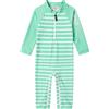 weVSwe Costume da Bagno per Bambini UPF 50+ Rash Guard a Maniche Lunghe con Cerniera sul Cavallo