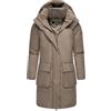 MARIKOO Cappotto donna giacca invernale lunga calda con cappuccio in poliestere riciclato Nanami 16 S-3XL