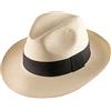 Classic Italy - Cappello Panama Gibara - Size 62 cm - 56-Anthracite