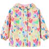 Domueay Giacca Impermeabile Bambino Bambina Giacca Antipioggia, 2-10 Anni | Antivento Primaverile Autunno Giubbotto Cerniera con Cappuccio, Ragazza Ragazzi Leggera Traspirante Cappotto Softshell Scuola