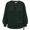 ONLY Carmakoma Knitted Cardigan Curvy Wrap Knitted Pullover Scarab M Scarab M