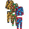 NEXT Ragazzo Confezione da 3 Pigiami Comodi Bright Animal Print 9 Mesi-12 Mesi
