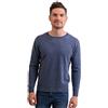 CASH-MERE.CH Pullover | Sweater | Maglione a Girocollo da Uomo 100% Cachemire (Blu/Jeans, XL)