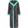 Di Vadini - Accappatoio unisex Prato con cappuccio, taglia XXS - 5XL, Öko-Tex Standard 100