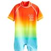 NEXT Ragazzo Costume da Bagno Intero Anti-UV Rainbow Dip Dye 9 Mesi-12 Mesi