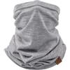 ACUSHLA Scaldacollo in 100% lana merino, scaldacollo per uomini e donne | Scaldacollo in lana merino, morbido calore, controllo dell'umidità e traspirante, antivento per sci, escursionismo