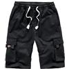 APTRO - Pantaloncini da uomo Cargo, estivi per il tempo libero, in cotone, senza cintura