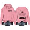 Generic Felpa con cappuccio I Am A Dancer, I Am A Dancer, I Am A Dancer, Felpa con cappuccio unisex I Am A Dancer, rosa, M