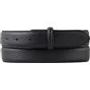 BELTINGER Cintura intercambiabile in testurizzato pelle con cucitura decorativa senza fibbia 3 cm | alla moda cintura con bottoni a pressione con stampa pigmentata 30mm donna