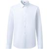 Allthemen Camicie Uomo Slim Fit Formal Classico Maglietta Elegante Maniche Lunghe Tinta Unita Top Boutton Matrimonio