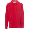 PAYPER Florence Kids Polo Unisex Uomo Donna a Manica Lunga 100% Cotone Spacchetti Laterali Lunetta Dietro Collo Nero (11/12)
