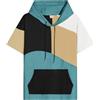 RUIZEHONG Felpa Maniche Corte con Cappuccio Uomo Cotone Maglietta con Cappuccio T-Shirt Estate Sportiva