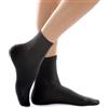 MERITEX Calze Donna Corte in Caldo Cotone - 6 Paia Taglia Unica, Morbide e Confortevoli - Polsino Morbido, Tallone e Punta Rinforzati, Cuciture Piatte