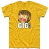 3stylershop T-Shirt Uomo Gigi la Trottola - Cartoni Anni 80