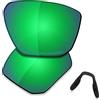Saucer Premium Lente di Ricambio e Naselli per Occhiali da Sole Oakley Targetline OO9397, Taglia unica