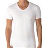 RICHBELL 3 Magliette Intimo Uomo Caldo Cotone Mezza Manica Scollo V, Colore Bianco, Taglie dalla S alla XXXL (XXXL)