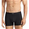 Intimitaly - 6 Boxer Uomo 100% Cotone Mutande Uomo Bianche Colorate Intimo Uomo Finissimo Colorate alla Moda Box Biancheria Intima Bianchi e Colorati LB022 (2 Neri 2 Blu 2 Grigi, 4XL)