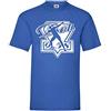 shirt84 Usain Bolt - Maglietta da uomo con stemma 9,58, blu royal, M