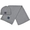 Enzo Castellano SSC NAPOLI 123596 Sciarpa e Cappello, Grigio, Unica Unisex-Adulto