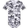 Landofgenie Body Uomo Camo con Bottoni al Cavallo - Pigiama Intero a Maniche Corte per Casa e Notte, Body in Cotone Elasticizzato per Loungewear e Sleepwear