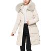 Cocila Piumino Lungo Invernale da Donna Caldo Spesso Foderato in Pile Parka con Cappuccio Staccabile Giubbotto Parka Donna Primaverile Costume Steampunk Cappotto Autunno Smanicato Giacche