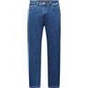Allthemen Jeans Uomo Elasticizzati Loose Fit Pantaloni in Denim Gamba Dritta con Tasche 4 Stagioni Blu 38