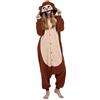 SAMGU Pigiama Animali Cosplay Uomo Donna Adulti Costume Tuta Halloween Carnevale