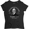 3styler T-Shirt Donna Tenente Kojak - Lollipops Tester - Linea Vintage - Cotone Organico 140 gr/mq