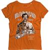 3styler T-Shirt Donna Magnum PI The Hawaii Private Investigator - Serie TV Anni 80 - Linea Vintage - Cotone Organico 140 gr/mq