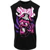 Ghost Papa 2 The Stuff Uomo Canotta nero 100% cotone Regular