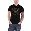 Deep Purple T Shirt Hush Vintage Band Logo Nuovo Ufficiale Uomo Size S