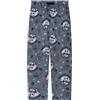 Disney Nightmare Before Christmas 100% Cotone Pantaloni Pigiama da Uomo, Nightmare, S, Grigio