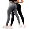 Generico Leggins 3D Anticellulite Donna, Leggings a Compressione Graduata Leggings Anti Cellulite Push Up Sculpture Lipedema Leggings Sportivi Vita Alta Senza Cuciture per Fitness Yoga Palestra 2 Pezzi