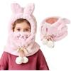 AYPOW Passamontagna Invernale in Pile Termico Bambini 3-8 Anni, Multifunzionale Maschera da Sci 3D Animale Regolabile Caldo Antivento,Cappuccio Scaldacollo Sciarpa per Ragazzi Ragazze Sport all'aperto