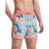 maamgic Costume Uomo Mare Vintage Asciugatura Rapida con Fodera Rete | design vintage, colori a contrasto, asciugatura rapida, tessuto leggero, coulisse regolabile, 3 tasche, fodera in rete