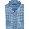 SEA BARRIER Camicia Uomo Manica Corta con Taschino Classica Cotone a Quadri M L XL XXL 3XL (L - 260)