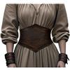 keland Cintura Corsetto in Pelle Vichinga da Donna Cintura Medievale Rinascimentale per Halloween (XX-Large)